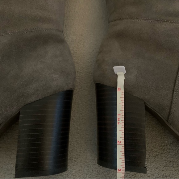 🆕Vince Camuto Sashe Slouch Grey High Shaft Boots - Picture 6 of 12